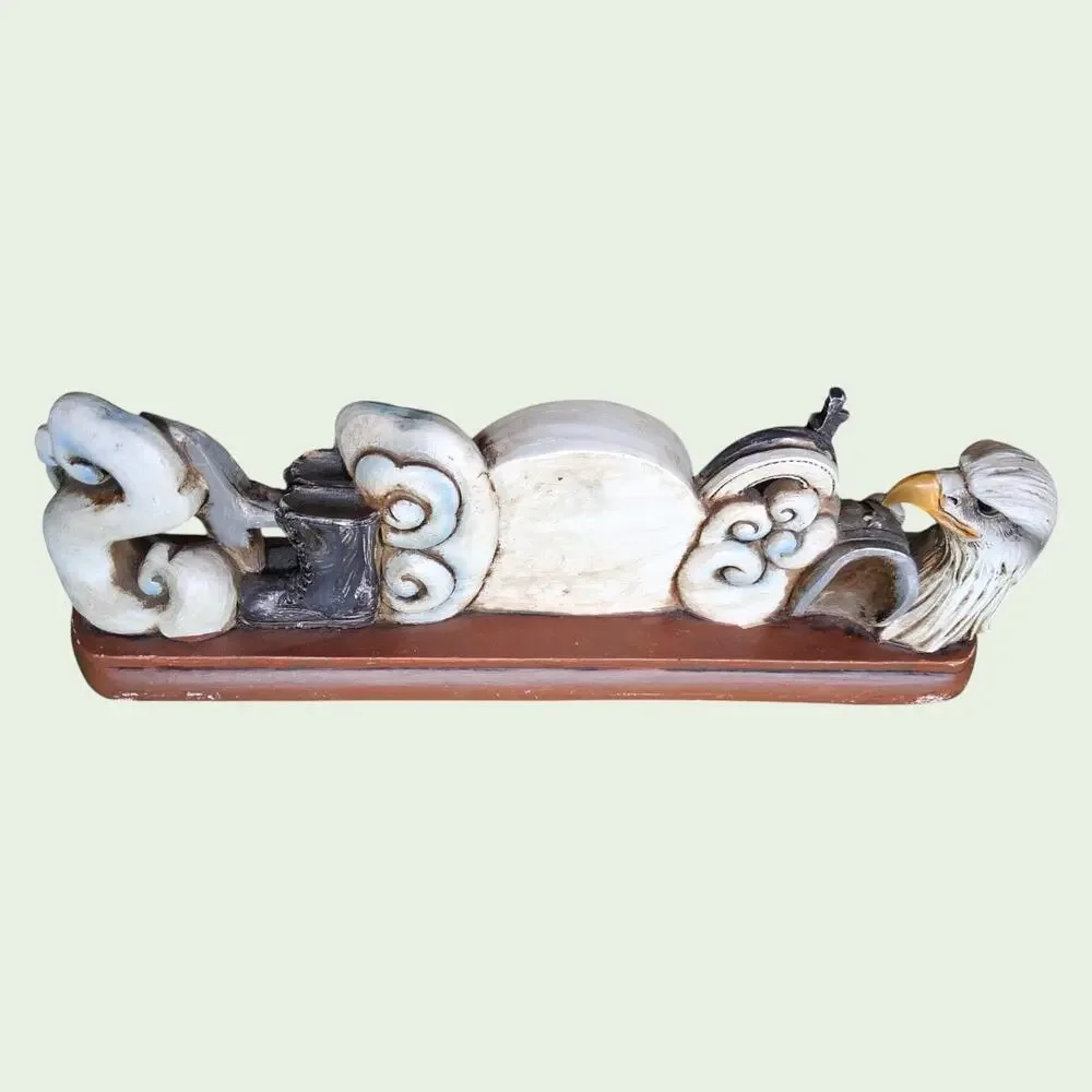 HEROES U.S. Air Force Tabletop Desk Decor Eagle Rifle Boots Plane